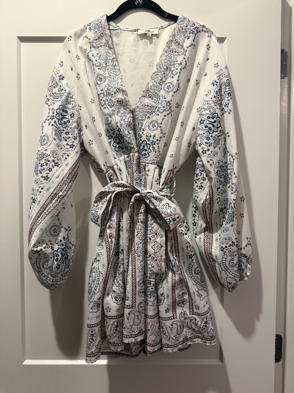 MOCHY Paisley Mini Dress